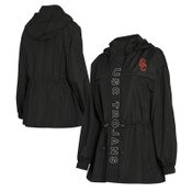 USC Trojans Women's Black Windbreaker